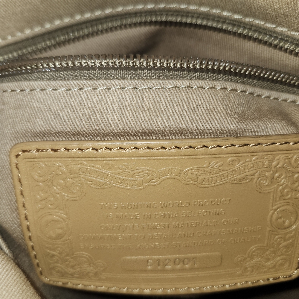 HUNTING WORLD BROWN Crossbody Bag - Picture 5 of 8